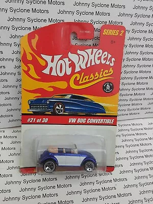 Hot Wheels Classics Series 2 Vw Volkswagen Beetle Bug Convertible • $5.73