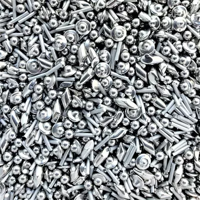 1 LB 1/8  Stainless Steel Tumbling Media Shot Jewelers Mix 4 Shapes Tumbler F... • $29.34