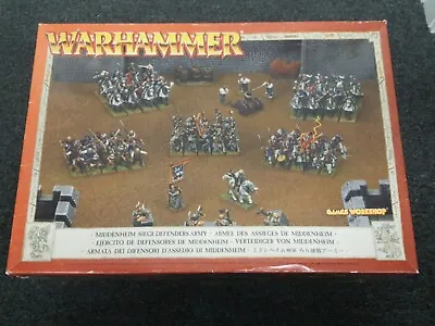 Warhammer Fantasy EMPIRE MIDDENHEIM SIEGE DEFENDERS ARMY BOX OOP New Old World • $1179.99