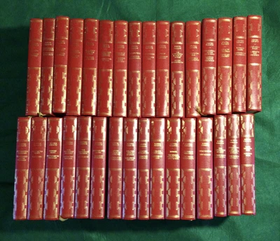 £150 • Buy 32 X Agatha Christie Collected Works Red And Gold Heron Books 70s Vintage Bundle