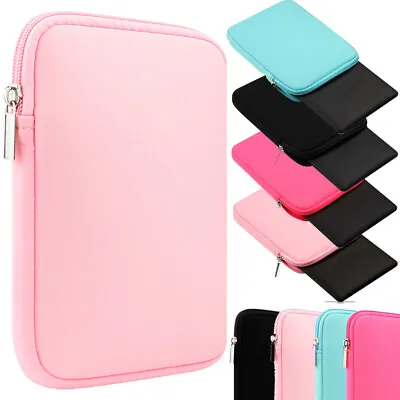 Sleeve Case Cover Pouch Zip Bag For Samsung Galaxy Tab A8 A7 S8 S7 S6 Lite S4 S3 • £8.74