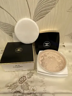 NEW EXCLUSIVE CHANEL No 5 AFTER BATH LOOSE BODY POWDER 145g DISCONTINUED GENUINE • £199.99