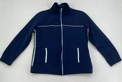 Mossimo Women's Long Sleeve Dark Blue Zip Up Jacket X Large • $11.99