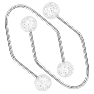 2 Pcs -made Pearl Dimple Trainer Facial Exerciser Dimples Clip • £4.78
