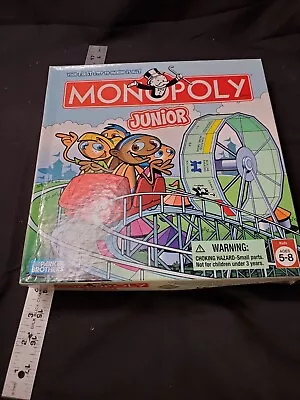 Monopoly Junior Board Game 2005 Amusement Park Parker Brothers Complete • $11.90