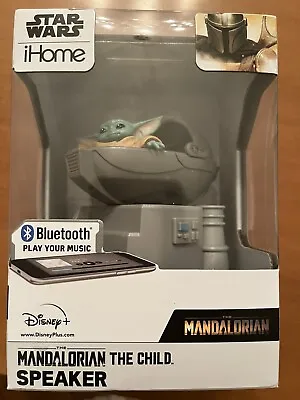 Star Wars Ihome Bluetooth Speaker The Mandalorian The Child New • £23.13