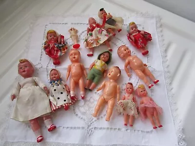 Vintage Box Of Celluloid Dolls • $9.99
