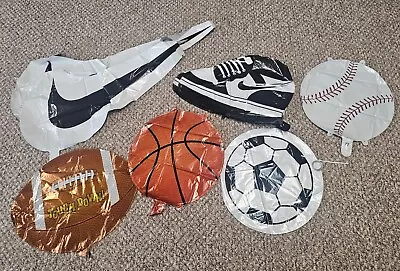 Football Basketball & Shoes Soccer Baseball Mylar Foil Balloon Sports Balloons  • $14.99