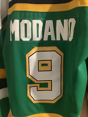 NEW 90’s Style Mike Modano Minnesota North Stars CCM Vintage Hockey Jersey NHL • $274.99