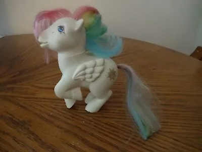 1983 Hasbro My Little Pony G1 Rainbow Starshine Pegasus  Pony Figure • $11.99