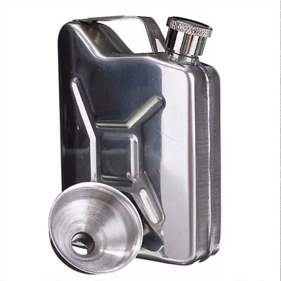 Wedding Party Bar Liquor Whisky Bottle Alcohol Drinkware Hip Flask With Funnel • $17.39