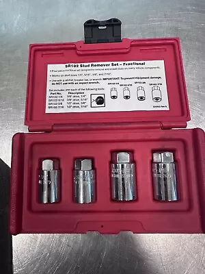 Matco Tools Fractional Stud Remover Set SR102 1/4  5/16  3/8  7/16  • $49.99