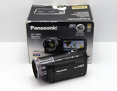 Panasonic Hc-x900 Camcorder Boxed Hd Digital High Definition & 64gb Sdxc Card • £249.99