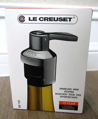 New Le Creuset Sparkling Wine Bottle Stopper Pour Screwpull Sw 101 • £37.60