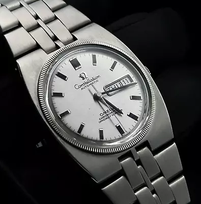 Omega Constellation Day-Date Ref: 168.045 S/Steel Vintage Automatic 36mm Watch • $498