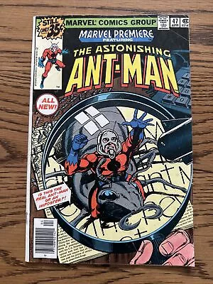 Marvel Premiere #47 (Marvel 1979) 1st Appearance Scott Lang Ant-Man! Cassie FN- • $74.98