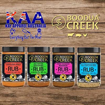 BBQ Rub Boodua Creek Low & Slow BBQ Rubs Ultimate BBQ Rub Pack Of 4 • $40