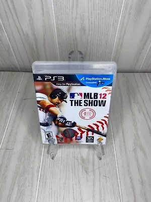 PlayStation 3 PS3 MLB 12 The Show Baseball Complete Video Game ML271 • $8