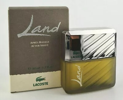 (139.98eur/100ml) Lacoste - Land 50ml After Shave Lotion New Original Packaging • £60.47