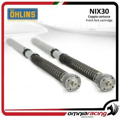 $1607.05 • Buy 2 Fork Cartridges Ohlins NIX30+springs For Ducati 848 (fork Showa) 2008/2012