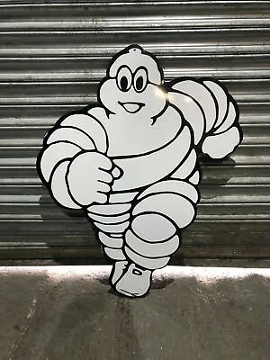 Michelin Man X Large Metal Sign  (33.5  X 27 ) Approx Man Cave/ Garage • £59