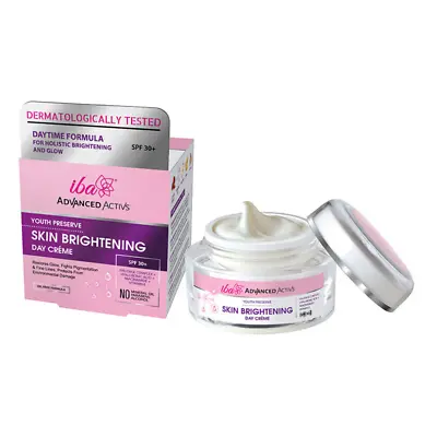 Iba Advanced Activs Youth Preserve Skin Brightening SPF 30+ Day Creme (50gm) • $29.24