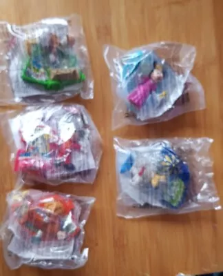 1997 - McDONALDS - DISNEYLAND PARIS DISNEY PARKS 5 HAPPY MEAL TOYS COMPLETE • £5.99