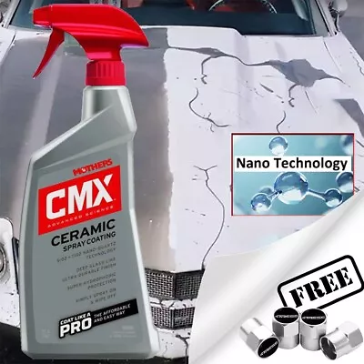 Mothers CMX Car Paint CERAMIC SPRAY Nano Coat Coating Protection Sealant + Caps✅ • £23.49