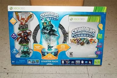 Skylanders Spyro's Adventure Starter Pack Bundle Game Portal 3 Figures Xbox 360 • $119.99