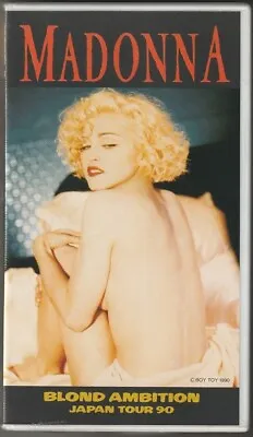 Madonna – Blond Ambition Japan Tour 90 : JAPAN NTSC VHS Video : Very Rare • £57.60