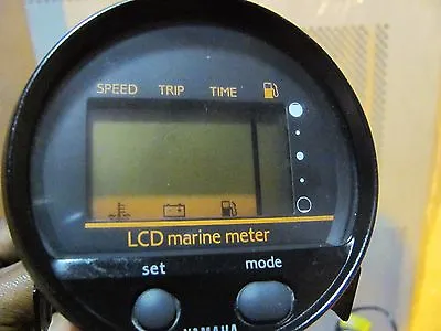 OEM YAMAHA LCD MARINE MULTI METER Speed Trip Time Fuel Multi Meter • $324.99