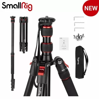 £58.90 • Buy SmallRig 68  Camera Tripod Monopod Travel Tripod W/ Video Head For Camera &Phone