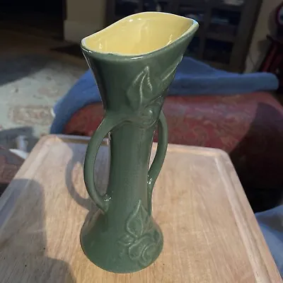 Green Vintage Redwing 2 Handled Vase Numbered • $65