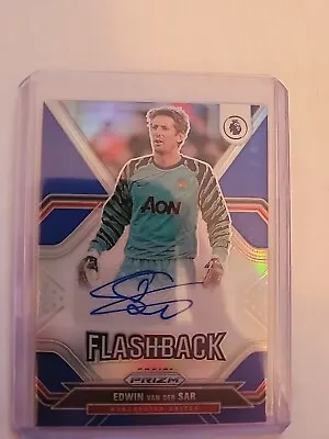 Edwin Van Der Sar Flashbacks Signatures Premier League 2021-22 Manchester United • $22.17