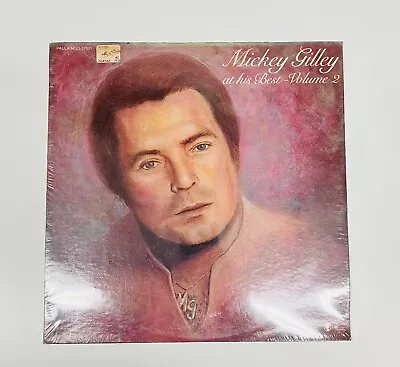 MICKEY GILLEY:  At His Best Vol 2  PAULA 12  LP 33 RPM SEALED • $13.99