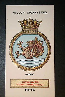 £3.99 • Buy HMS Revenge   Royal Navy Battleship   Original 1920's Card  EB02P