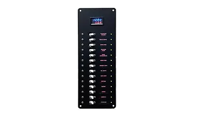 DC Power Distribution Panel With Digital Multi Meter Volt/Amp/Watt • $649.99