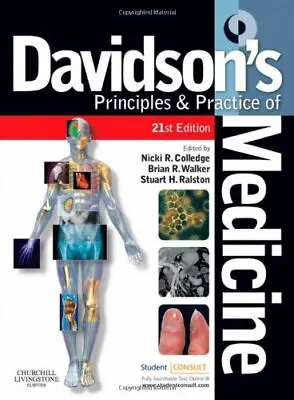 Davidson's Principles And Practice Of Medicine: With STUDENT CONSUL... Paperback • £6.49