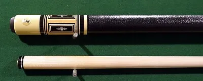 VINTAGE New Mosconi 6Pt Pool Cue Helmstetter/Adam Custom  Leather Wrap FREE CASE • $490