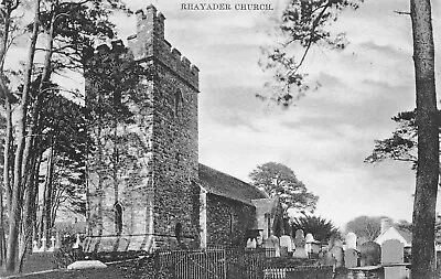 Rhayader Church ~ An Old Postcard #240554 • £3
