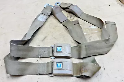 1967 1972 Chevy BLAZER BACK SEAT BELTS Original GM Pair • $85