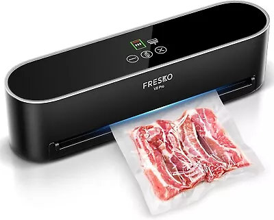 Vacuum Sealer Machine For Food Storage Packing With Vacuum Sealer Bags And Roll • £19.99