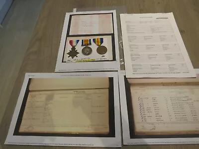 WW1 MEDAL TRIO TO 1010 SPR A L DAVEY RE (From Brentford) • £90