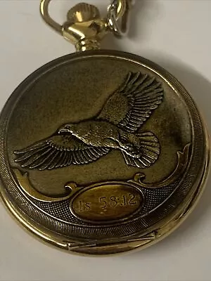 Majesti Swiss Quartz Pocket Watch  • $45