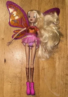 Winx Club STELLA BELIEVIX Fluttering Wings Doll Jakks  Pacific 2012 • $79.95