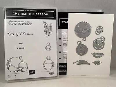 CHERISH THE SEASON Stamp Set & SOUND OF THE SEASON Stampin Up Bells H20 • $69.95