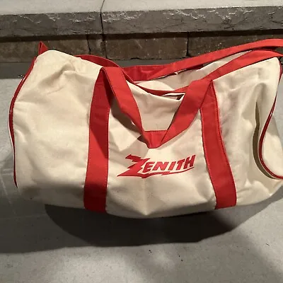 Vintage Zenith Duffle Bag Tote Canvas NOS • $24.99