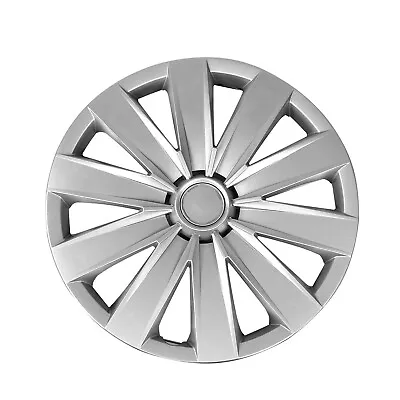 $69.90 • Buy 16  Set Of 4 Wheel Covers For VW Jetta Silver Hubcaps Fit R16 Tire Steel Rim