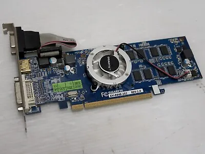 AMD Radeon HD6450 1GB DDR3 HDMI DVI Gigabyte GV-R645-1GI WORKING • $20