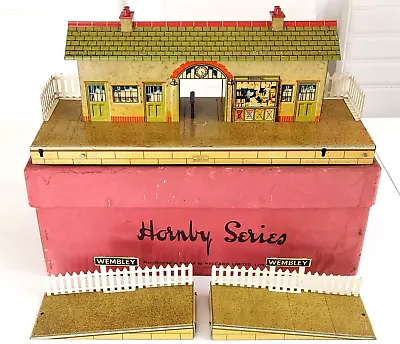 O Gauge HORNBY SERIES No. 4  Wembely Station & Ramps / Open Booking Hall - 1937 • £164.95